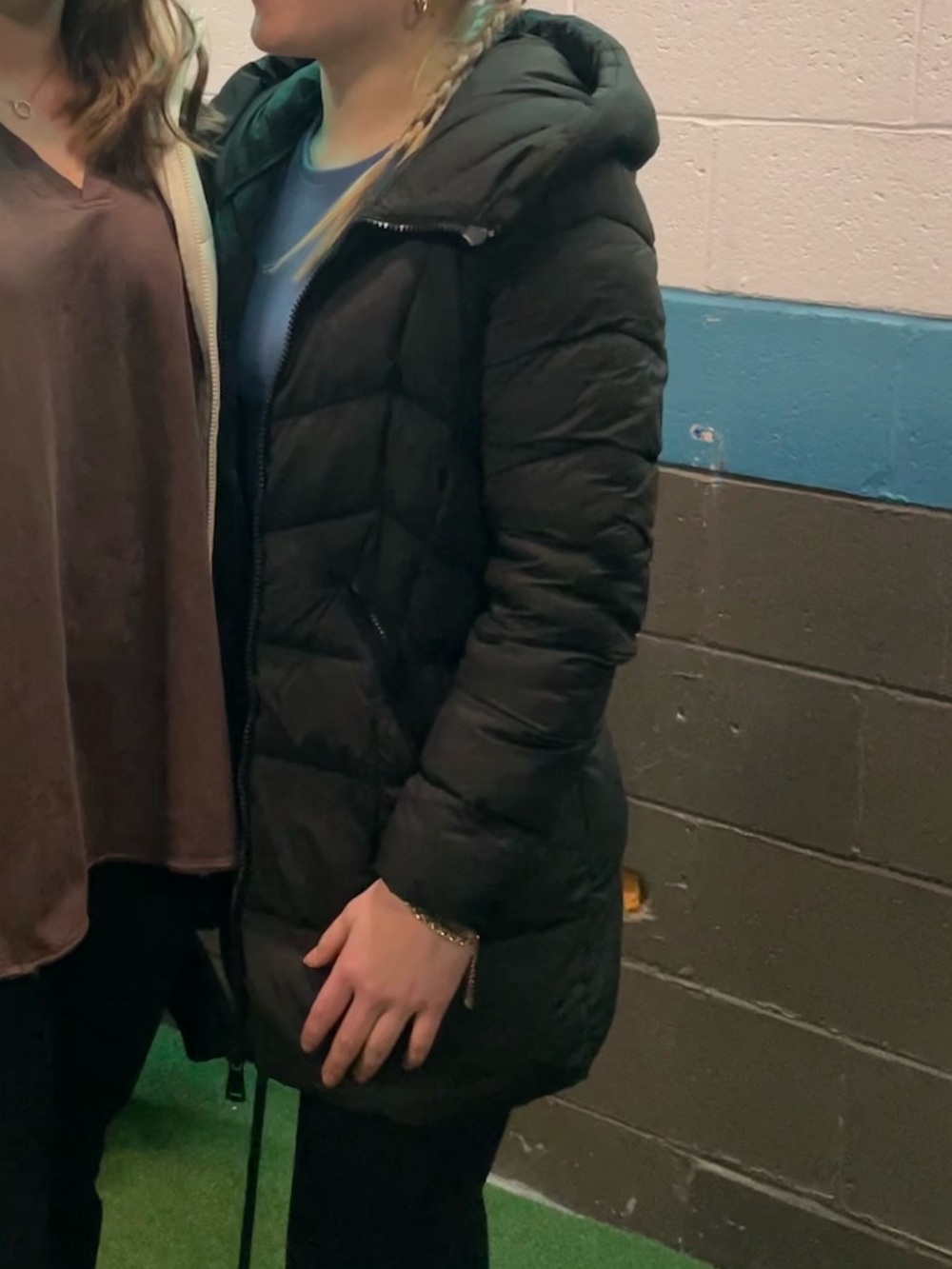 Bernardo Black Puffer Coat